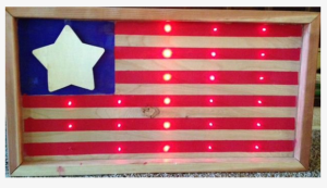 led american flag makerspace project library makerspaces makered