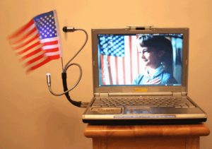 makerspace project patriotic computer