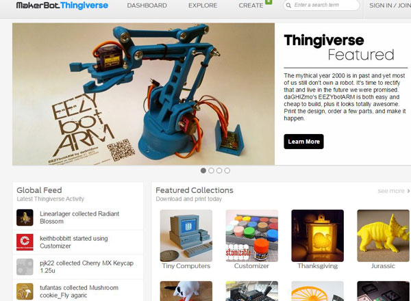thingiverse 3d printing projects for makers and makerspaces 3d printables 3d models