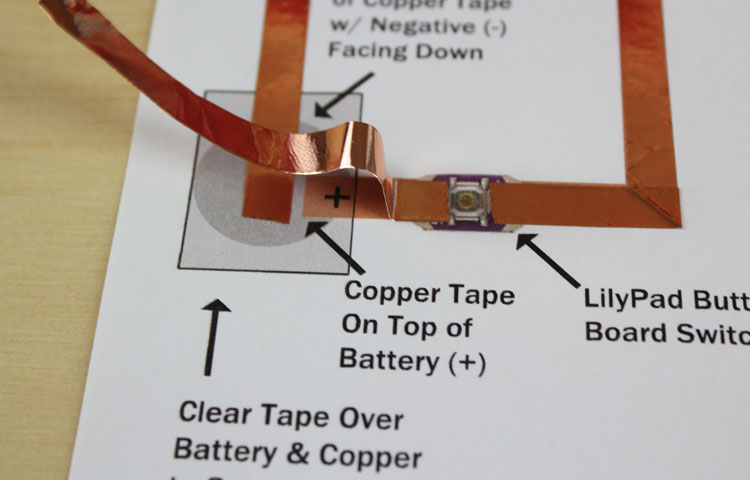 copper tape paper circuits