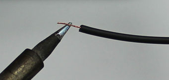 how to solder wires