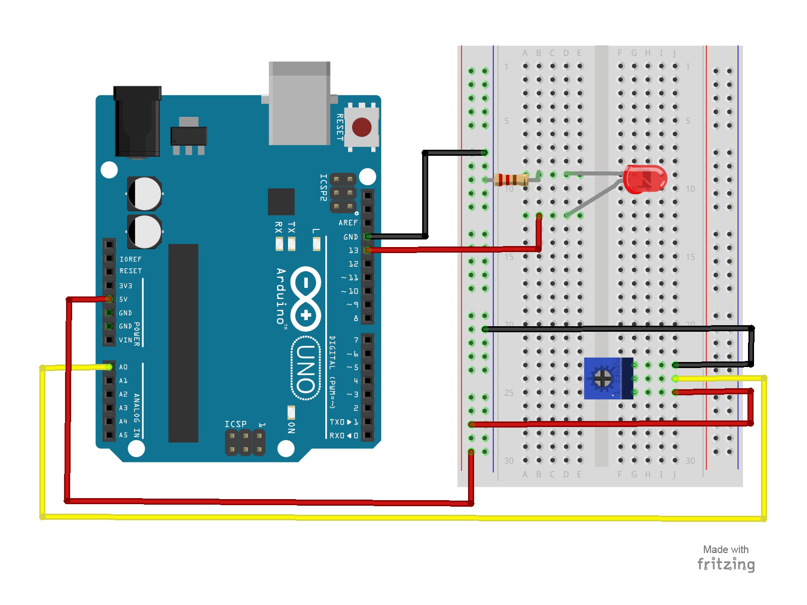15 Arduino Uno Breadboard Projects For