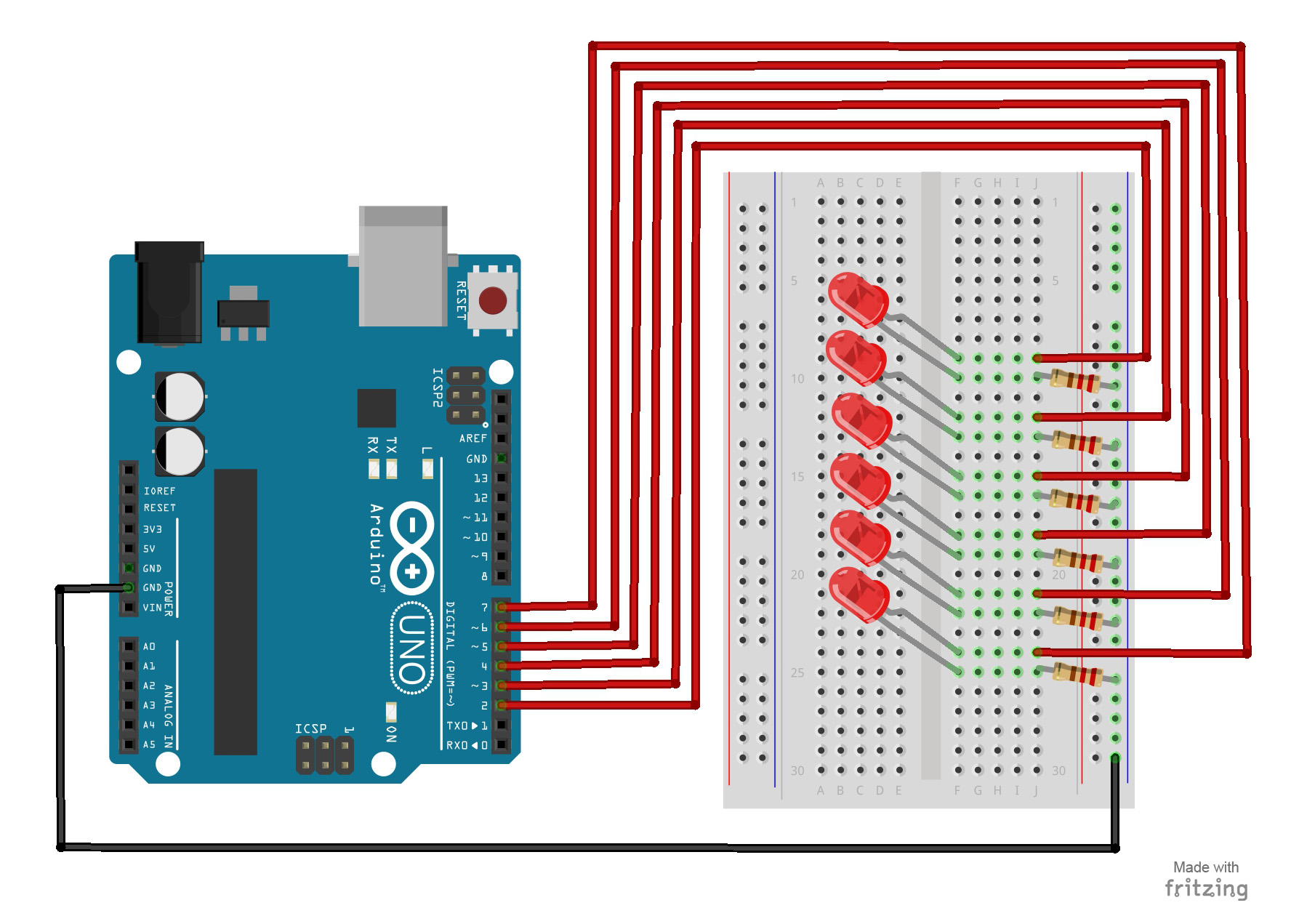 15 Arduino Uno Breadboard Projects For Beginners W Code Pdf
