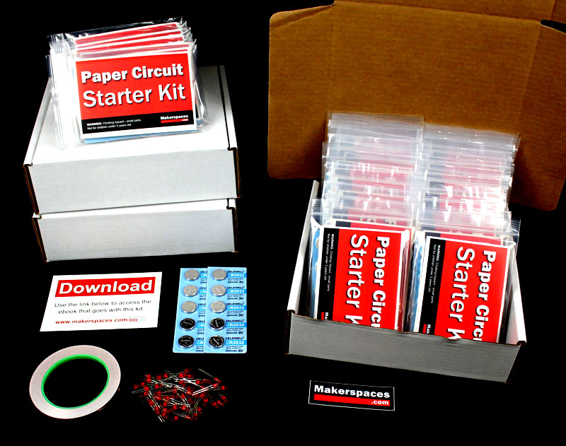 paper circuit kits project ebook classroom packs