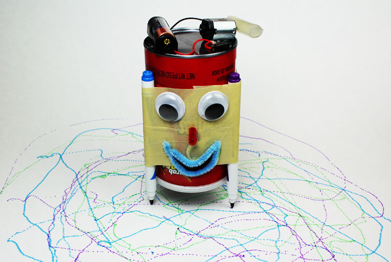 How To Make An Art Bot (Scribble Bot) STEAM Project Tutorial
