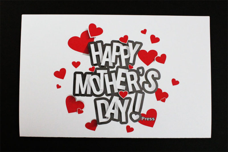 mothers day paper circuit card stem project