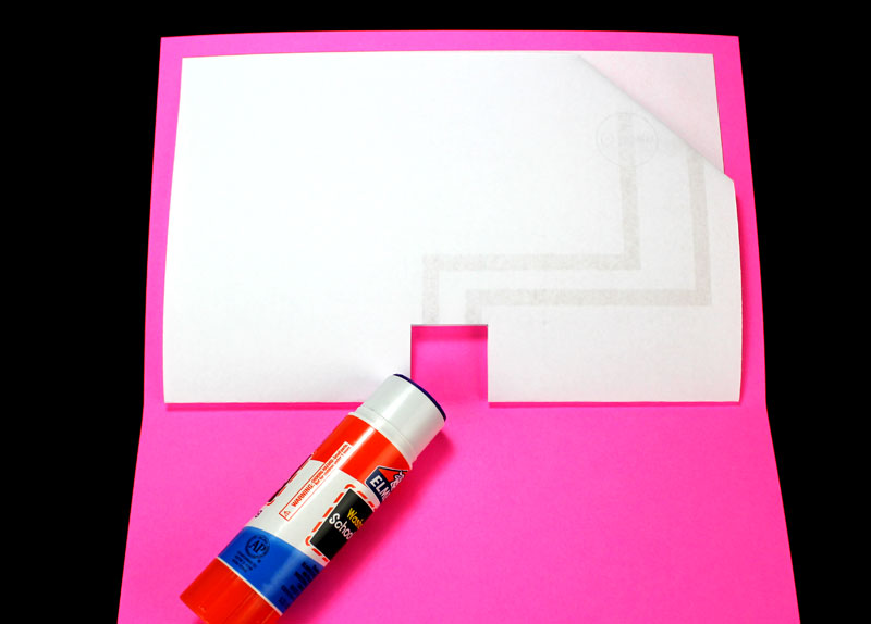 mothers day makerspace pop up card glue