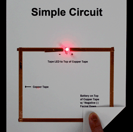 simple circuit paper circuits